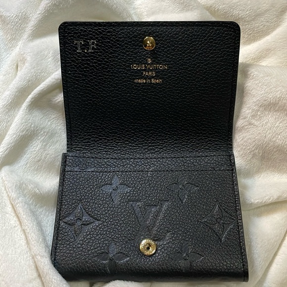 Louis Vuitton Black Monogram Empreinte Card Case Wallet 🖤 - Picture 8 of 10